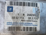 NEU Mittelschalldämpfer Mitteltopf Auspuff Original Opel Astra G 1.8 2.0
