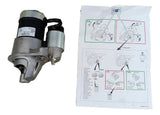 NEU Anlasser Starter Original Opel Astra H Zafira A Corsa C Meriva A 1.7 Diesel