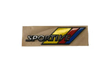 NEU NOS Schriftzug Emblem "Sportive" Kotflügel vorne Original Opel Astra F