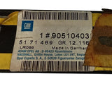 NEU Schutzzierleiste Zierleiste Seitenwand hinten links Original Opel Astra F