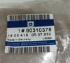 NEU Abdeckung Abschleppöse Klappe Stoßfänger vorne Original Opel Calibra