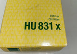 NEU Ölfilter Filtereinsatz Original Mann HU831x Audi A4 A5 A6 A8 Q7 VW Touareg
