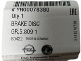 NEU Bremsscheibe hinten rechts links Original Opel Insignia B