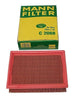 NEU Luftfilter Filterelement Original Mann Filter für Ford Fiesta III 1.6 1.8