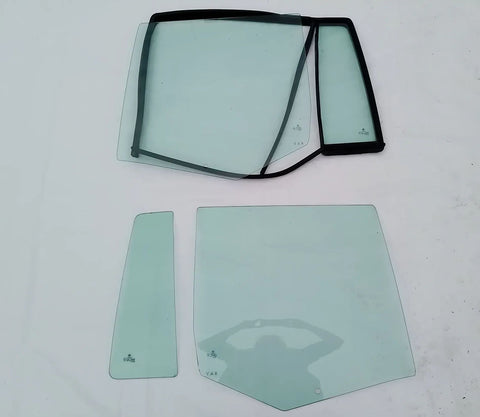 Satz Scheiben Seitenscheibe Dreieckscheibe grün HL HR Orig VW Golf IV Variant