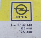 NEU Dachträger Grundträger Einbausatz Dach Original Opel Kadett E