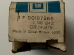 NEU Schloss Sicherheitsgurt hinten Original Opel Ascona C Corsa A
