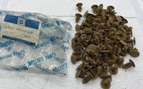 NEU 10x Halteclips Seitenwandverkleidung beige Opel Ascona C Kadett E Corsa A