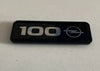NEU NOS Schriftzug Logo Emblem "100 Opel" Vordertür vorne Original Opel Vectra B
