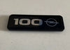 NEU NOS Schriftzug Logo Emblem "100 Opel" Vordertür vorne Original Opel Vectra B