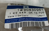 NEU Verkleidung Spiegeldreieck innen vorne links Original Opel Omega A