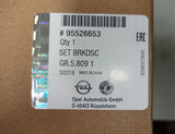 NEU Bremsenkomplettsatz Vorderachse 4-Loch Original Opel Meriva A Combo C