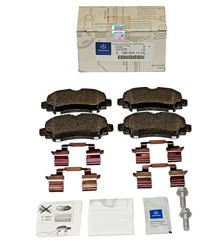 NEU Bremsbeläge Bremsklötze Vorderachse Original Mercedes A-Klasse W168