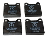 NEU Bremsbeläge Bremsklötze Hinterachse Orig Mercedes SE 126 E 123 SLC 107 /8