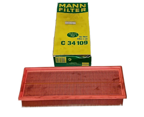 NEU Luftfilter Filterelement Orig Mann Filter C34109 VW Golf 1 2 Passat B1 B2