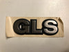NEU NOS Schriftzug Emblem "GLS" hinten schwarz Original Opel Ascona C