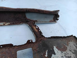 Frontmaske Frontblech Luftleitblech Front Opel Rekord D Commodore B