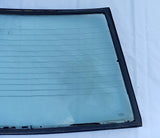 Heckscheibe Colorverglasung beheizbar Chromrahmen grün getönt Opel Senator A