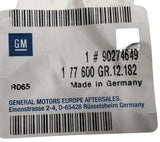 NEU NOS Kappe Loch Abdeckung Leiste Heckklappe hinten Original Opel Senator B