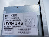 NEU Autoradio CD MP3 Radio schwarz Original Opel Meriva A 93176257 13127010