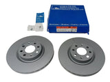 NEU Satz Bremsscheiben vorne Ø284mm Original ATE Opel Corsa Adam Fiat Punto