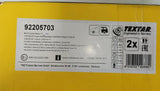 NEU Satz Bremsscheiben Hinterachse Ø292mm Textar Opel Astra J Ampera Zafira C