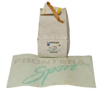 NEU Schriftzug Seitenwand "Frontera Sport" Original Opel Frontera A 2-Türer
