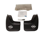 NEU NOS Satz Schmutzfänger Spritzlappen hinten Original Opel Astra F CC
