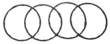 NEU Satz 4x Ölabstreifringe +0.5mm Übg Orig Opel Vectra A Corsa A B Astra F 1.4