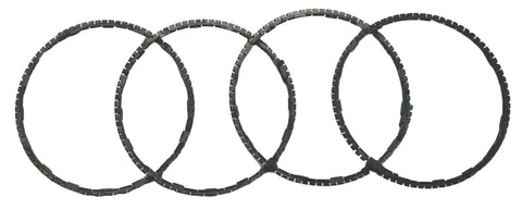 NEU Satz 4x Ölabstreifringe +0.5mm Übg Orig Opel Vectra A Corsa A B Astra F 1.4