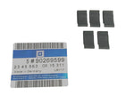 NEU 5 Federklammern Clips Lager Laderaumabdeckung Opel Corsa A Vectra A Astra F