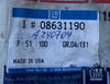 NEU NOS Nadellager Zahnrad Automatikgetriebe Original Opel Ascona C