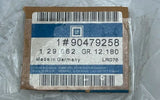 NEU NOS Heckblende Zierleiste Kofferraumdeckel anthrazit Opel Astra F Stufenheck