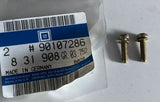 NEU 2x Schrauben Starterdeckel Vergaser Orig Opel Kadett E Vectra A Corsa A 1.3