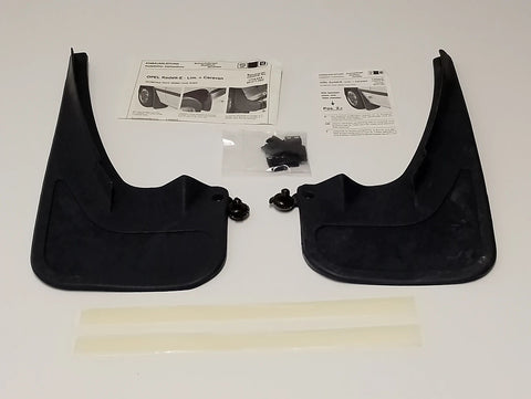 NEU Satz Schmutzfänger Spritzlappen vorne Original Opel Kadett E