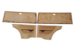 Set Türverkleidungen Türpappen beige braun vorne hinten Orig Opel Kadett C City