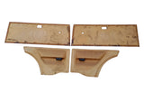 Set Türverkleidungen Türpappen beige braun vorne hinten Orig Opel Kadett C City