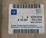 NEU Führungslager Kurbelwelle 0.25mm utg Original Opel Corsa C Astra G Agila A