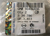 NEU NOS Klemmfeder Klammer Luftfilterkasten Original Opel Astra F