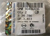 NEU NOS Klemmfeder Klammer Luftfilterkasten Original Opel Astra F
