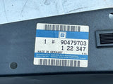 NEU Abdeckplatte zierblende B-Säule schwarz außen links Original Opel Omega B