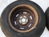 2 Stahlfelgen 6Jx14 ET49 5x120 Original Opel Monza Senator A Commodore C