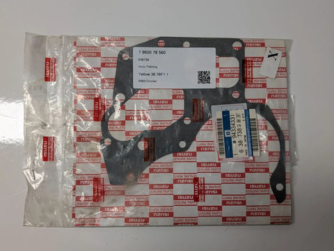 NEUDichtung Platte vorne Zylinderblock Motorblock Opel Euromidi 20DT 22TD 24TD