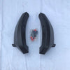 NEU NOS Satz Schmutzfänger Spritzlappen hinten Original Opel Vectra C