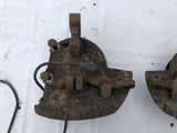 Satz 2 Achsschenkel Radnabe ABS Sensor Achse vorne Orig Opel Senator B Omega A