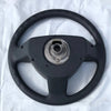NEU Multifunktionslenkrad 3-Speichen 385mm schw matt chrom Orig Opel Vectra C