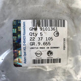 NEU NOS 1 Stück Lautsprecherabdeckung Türgriff hinten links Original Opel Astra