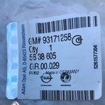 NEU NOS Simmerring Dichtring Kurbelwelle 48x65x9 Original Opel Omega B 2.0 2.2