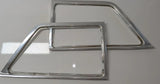 Fensterrahmen Chromrahmen Seitenwandfenster hinten Opel Kadett B Limousine 2TL