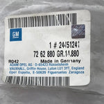 NEU Blende Führungsschine Sitz vorne außen rechts grau Original Opel Vectra C